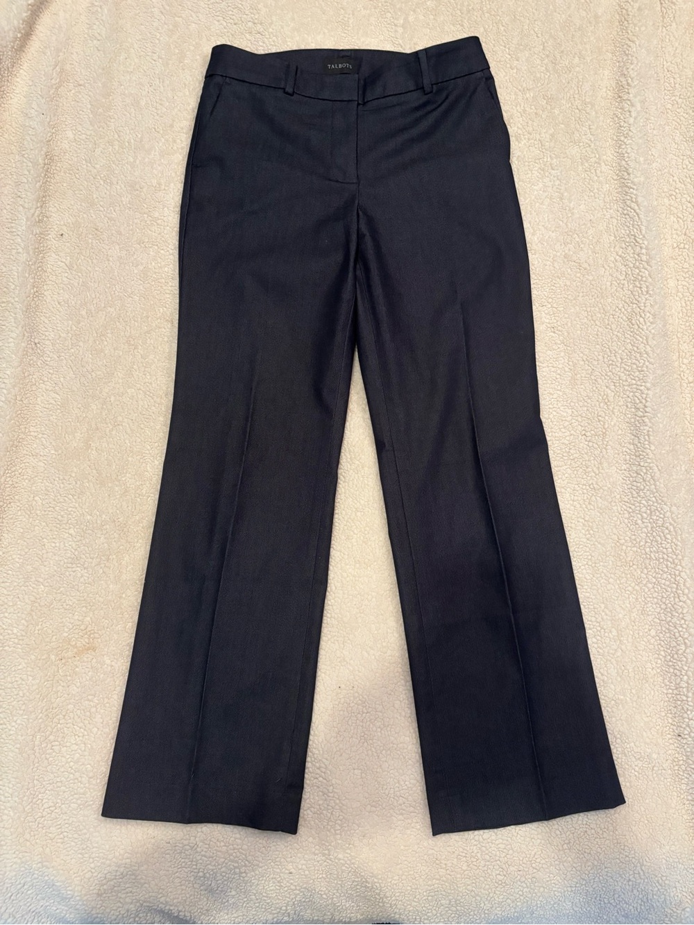 Talbots Women's Black Straight-Leg Dress Pants